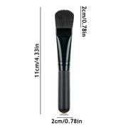 Face Mask & Makeup Brush – Flat Soft Hair Applicator
