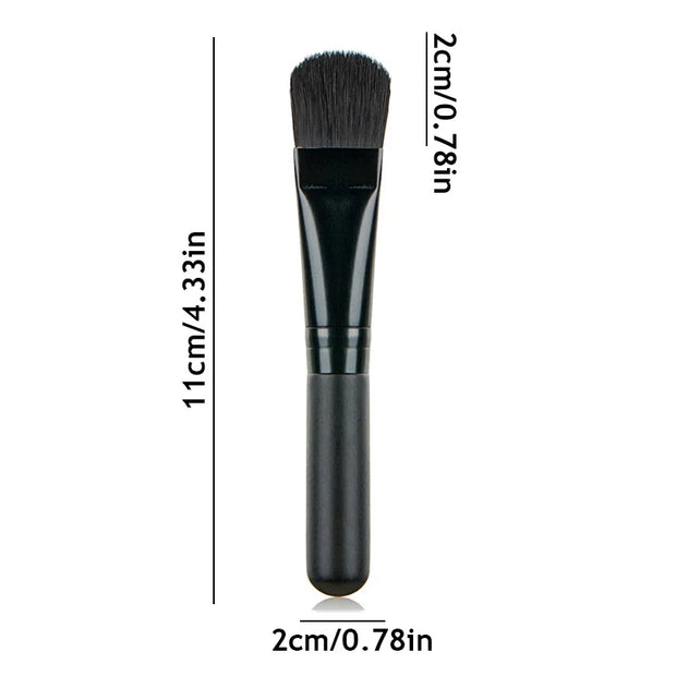 Face Mask & Makeup Brush – Flat Soft Hair Applicator