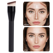 Foundation & Concealer Brush – Angled Makeup Brush for Liquid, Cream & Contour | Seamless Coverage