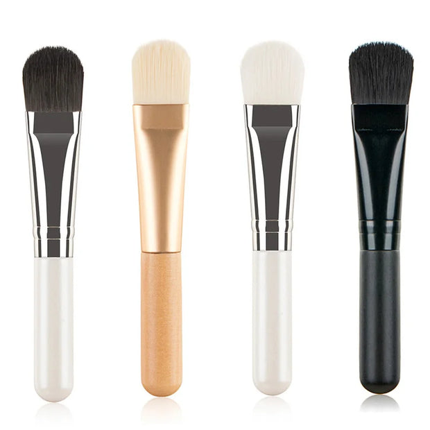 Face Mask & Makeup Brush – Flat Soft Hair Applicator