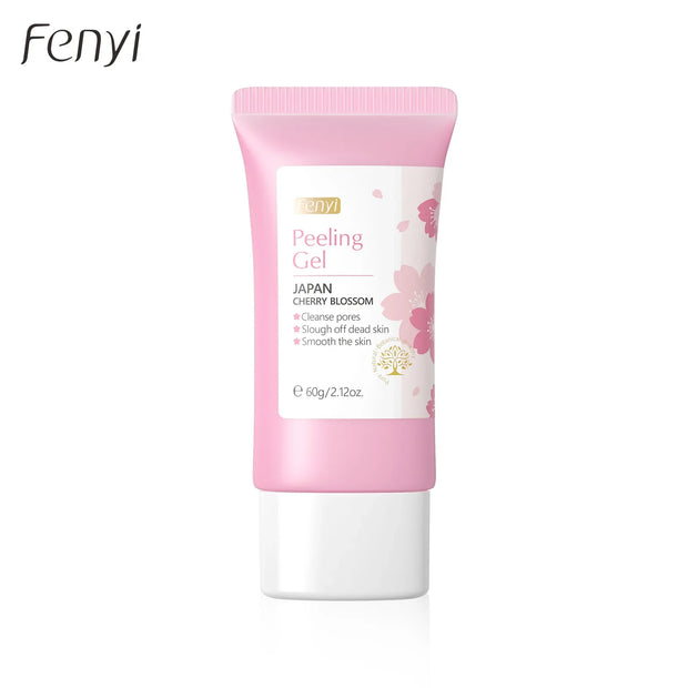 FENYI Sakura Exfoliating Gel – Deep Cleansing, Whitening & Moisturizing Facial Scrub