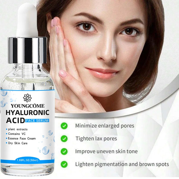 Hyaluronic Acid Facial Essence – Deep Moisturizing Korean Face Serum (30ml / 50ml)