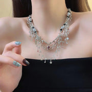 “Multilayer Clavicle Chain Necklace – Trendy Choker Charm Jewelry for Women & Girls