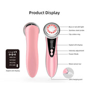 Ultrasonic Face Massager – Anti-Aging Beauty Device for Radiant, Youthful Skin