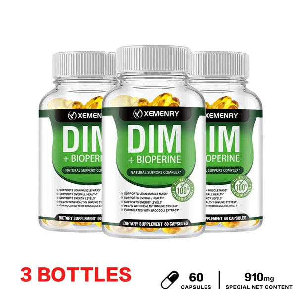 DIM Supplement – Hormone Balance, Menopause & Prostate Health | Supports Sleep & Metabolism
