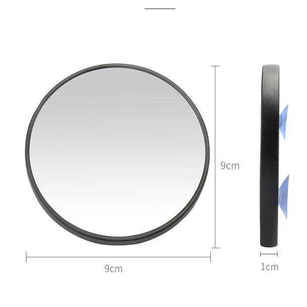 Multi-Size Magnifying Makeup Mirror – Portable Suction Cup Design | High Magnification for Skincare & Beauty