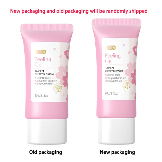 FENYI Sakura Exfoliating Gel – Deep Cleansing, Whitening & Moisturizing Facial Scrub
