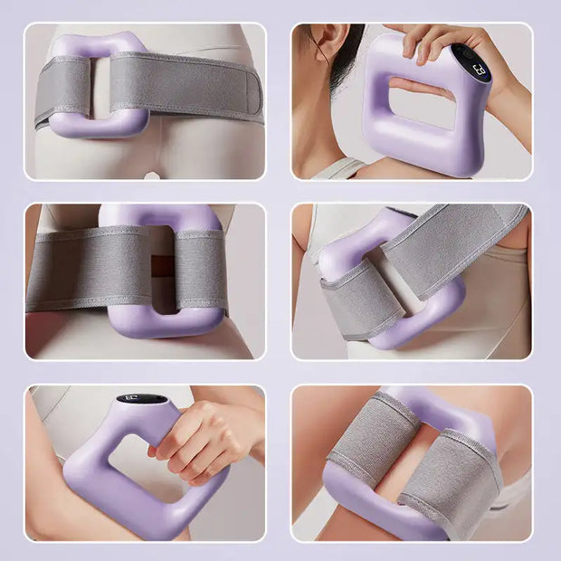 Full-Body Fascia Ring Massager – Deep Tissue Vibration Fitness Tool for Fat Burning & Muscle Relaxation