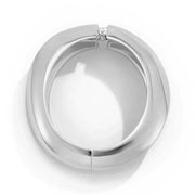 Smooth Water Drop Hug Bangle