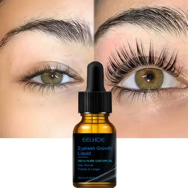 Fast Growth Eyelash & Eyebrow Serum – Natural Thick & Long Lashes