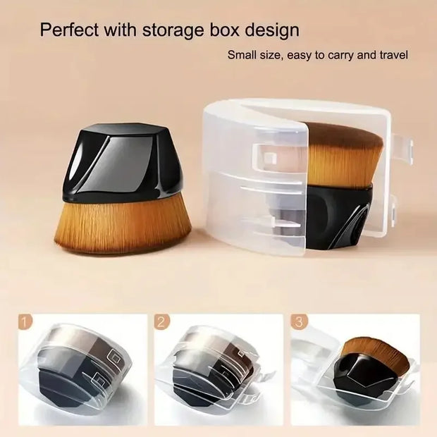 Magic Liquid Foundation & BB Cream Makeup Brush – Flawless, No-Trace Finish