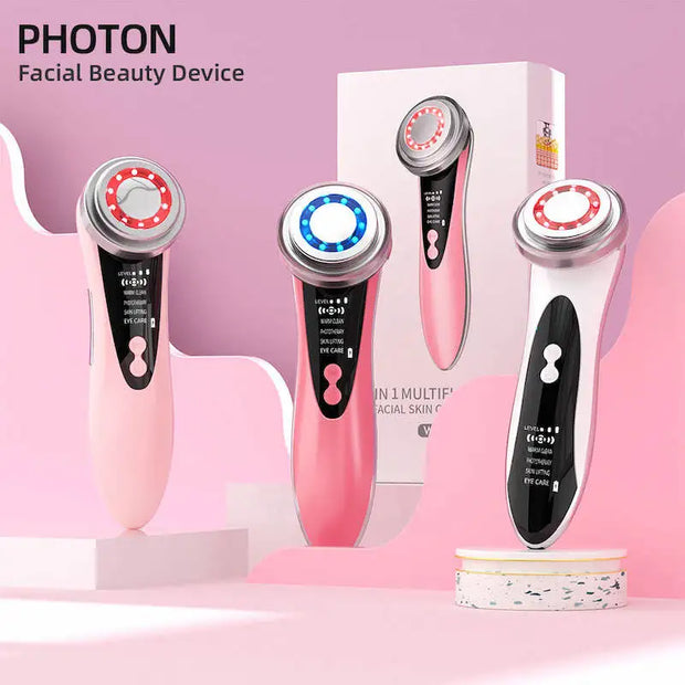 Ultrasonic Face Massager – Anti-Aging Beauty Device for Radiant, Youthful Skin