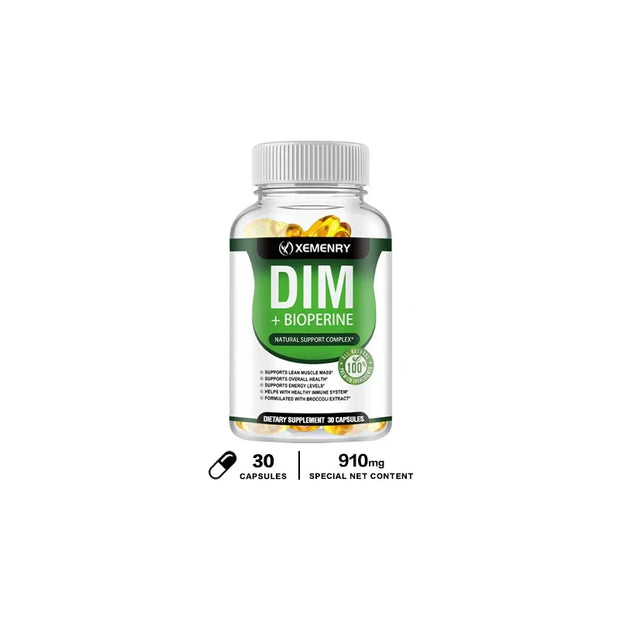 DIM Supplement – Hormone Balance, Menopause & Prostate Health | Supports Sleep & Metabolism