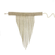 Sexy Rhinestone Tassel Necklace – Nightclub & Party Jewelry for Women