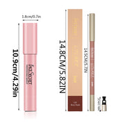 Matte Lipliner & Lipstick Set – Waterproof, Long-Lasting Soft Matte Lip Makeup | FACESECRET