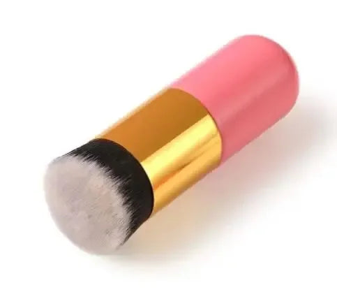 Luxury Mushroom Foundation Brush – Flawless BB Cream & Liquid Makeup Applicator with Ultra-Soft Fiber Bristles, Portable & Skin-Friendly
