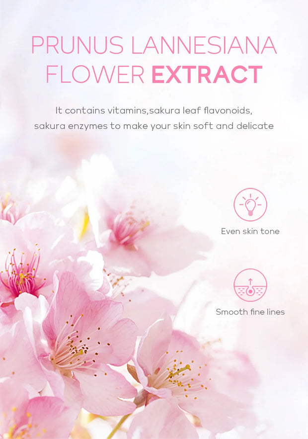 FENYI Sakura Exfoliating Gel – Deep Cleansing, Whitening & Moisturizing Facial Scrub
