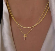Sparkling Silver Clavicle Necklace